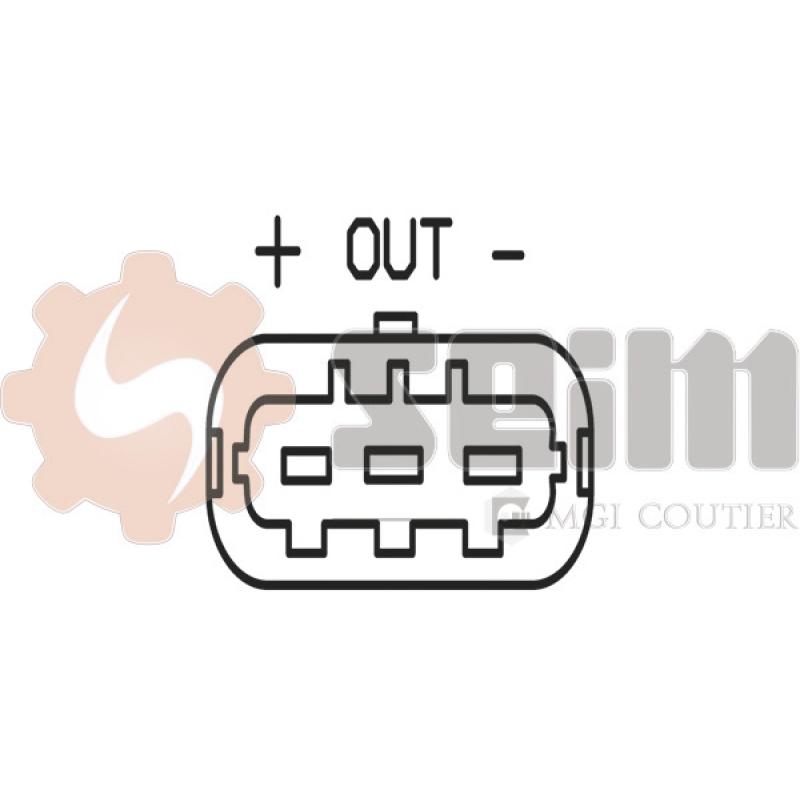 Capteur, position d'arbre à cames SEIM CP258 - Visuel 1