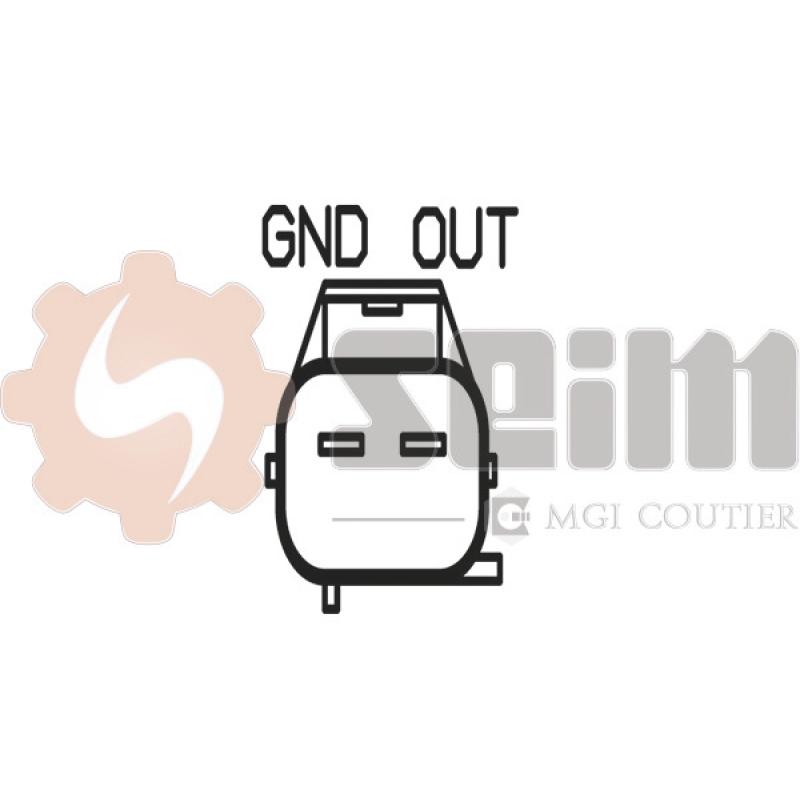 Capteur d'angle, vilebrequin SEIM CP291 - Visuel 1