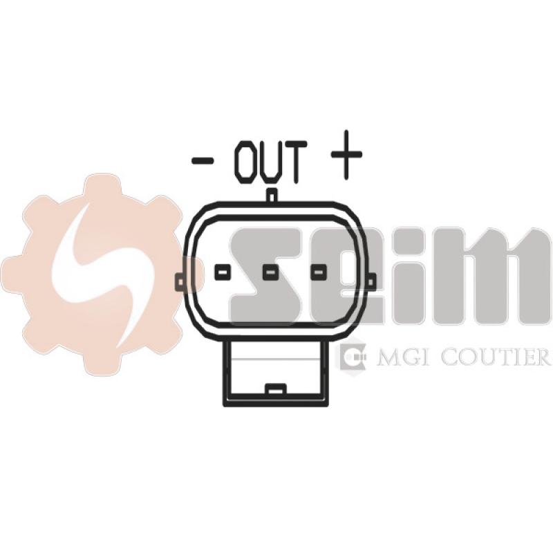 Capteur d'angle, vilebrequin SEIM CP295 - Visuel 2