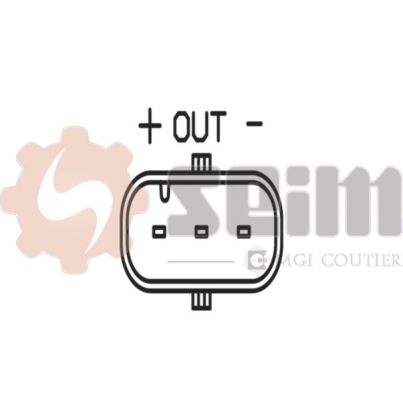 Capteur d'angle, vilebrequin SEIM CP299 - Visuel 1