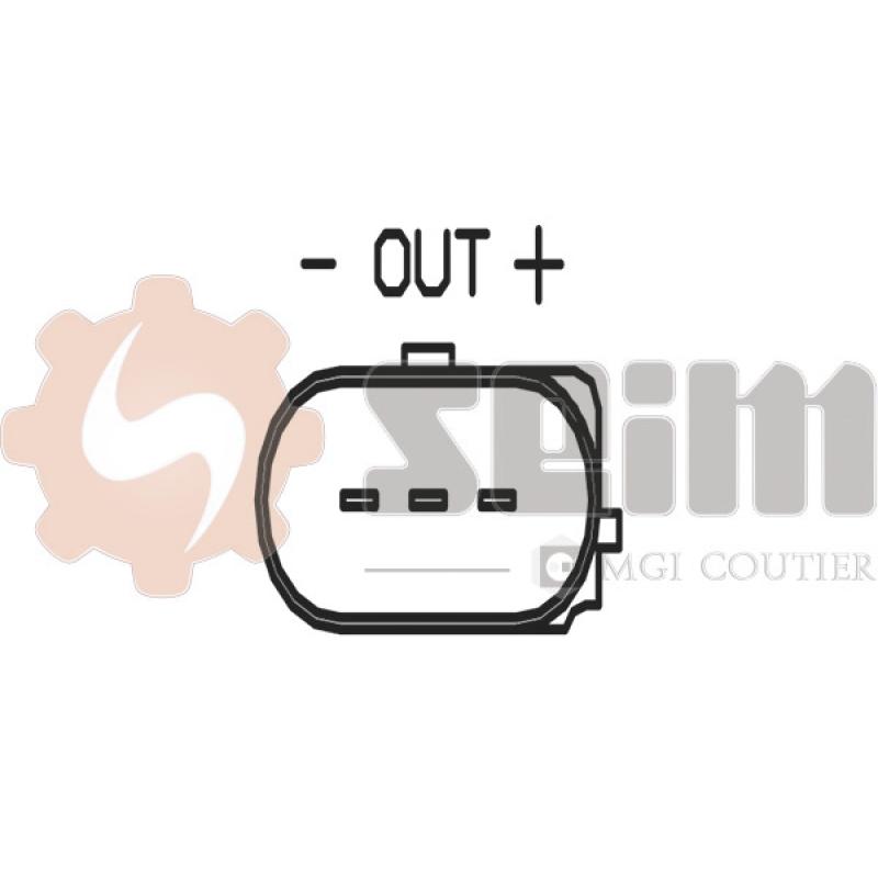 Capteur d'angle, vilebrequin SEIM CP329 - Visuel 1