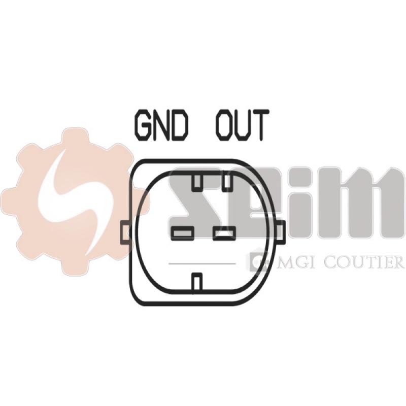 Capteur d'angle, vilebrequin SEIM CP333 - Visuel 1