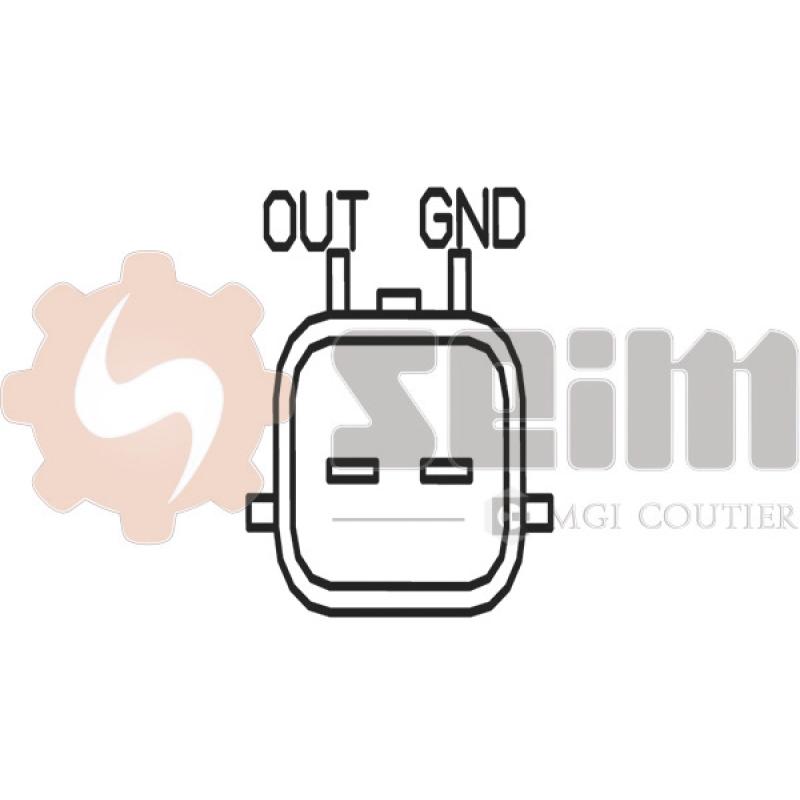 Capteur d'angle, vilebrequin SEIM CP355 - Visuel 1