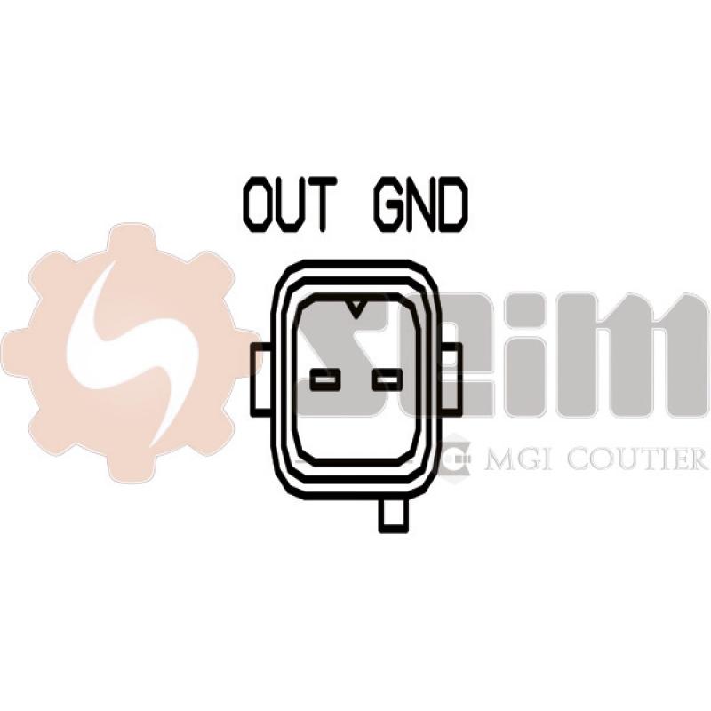 Capteur d'angle, vilebrequin SEIM CP86 - Visuel 1