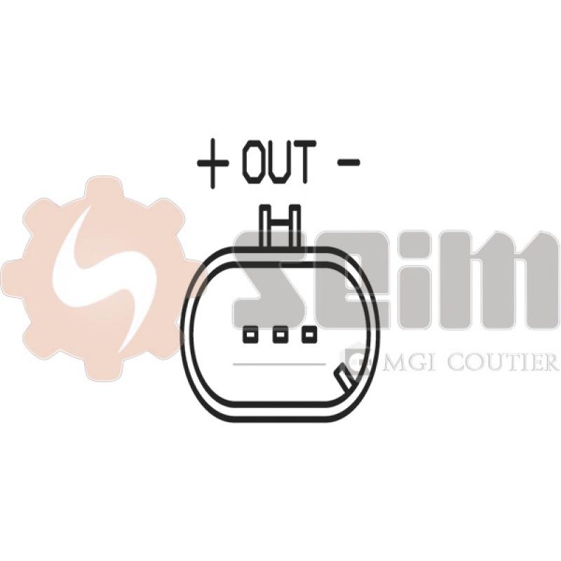 Capteur d'angle, vilebrequin SEIM CP93 - Visuel 1