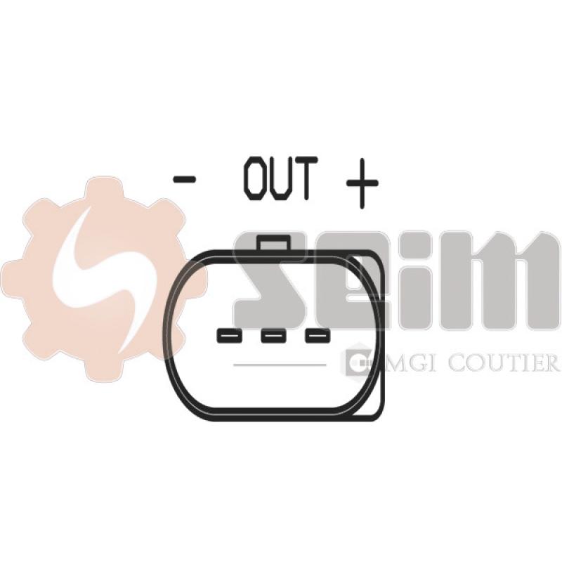 Capteur d'angle, vilebrequin SEIM CP98 - Visuel 1