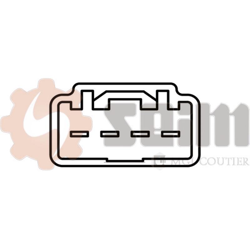 Interrupteur des feux de freins SEIM CS162 - Visuel 1