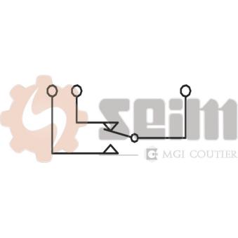 Interrupteur des feux de freins SEIM CS88 pour FORD TRANSIT 1.6 - 110cv