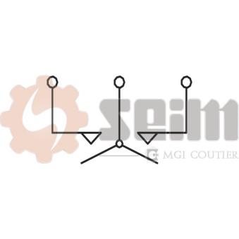 Contacteur, feu de recul SEIM FR118 pour CITROEN NEMO 1.6 - 110cv