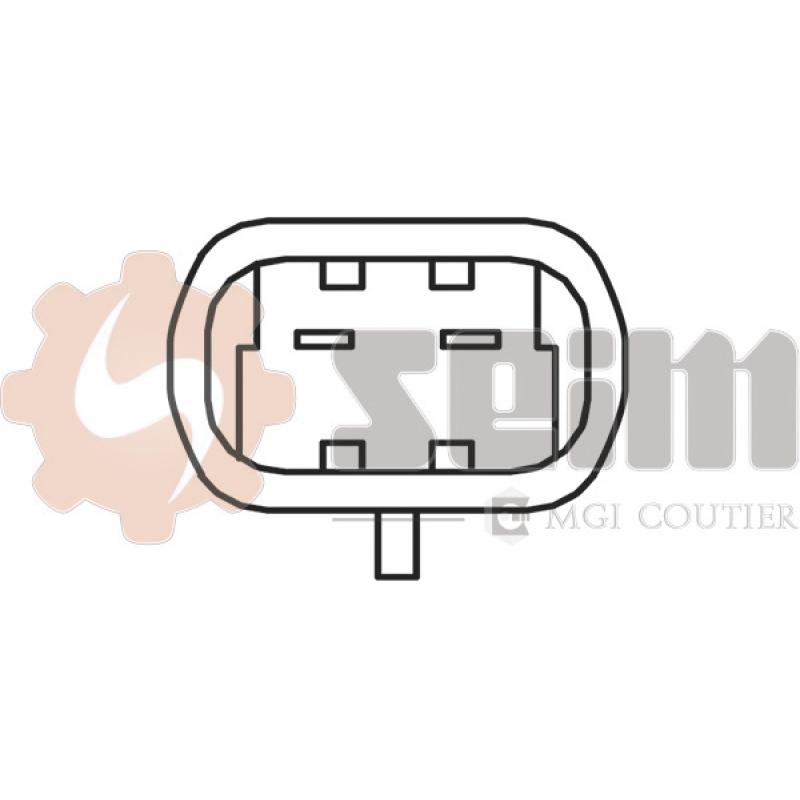 Contacteur, feu de recul SEIM FR55 - Visuel 1