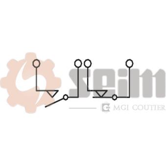 Contacteur, feu de recul SEIM [FR82]