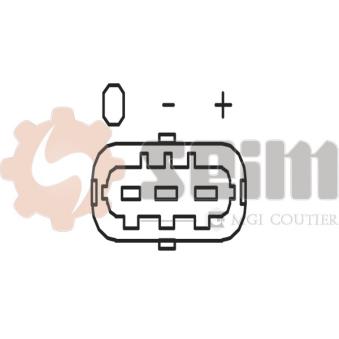 Capteur de pression barométrique, adaptation à l'altitude SEIM MAP101 pour SUZUKI SPLASH 1.0 - 65cv