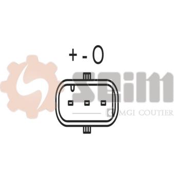 Capteur de pression barométrique, adaptation à l'altitude SEIM MAP103 pour FORD FOCUS 2.2 TDCi - 110cv