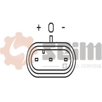Capteur de pression barométrique, adaptation à l'altitude SEIM OEM M889795