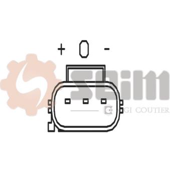 Capteur de pression barométrique, adaptation à l'altitude SEIM MAP35 pour OPEL CORSA 1.8 TDCi - 110cv
