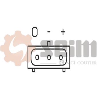 Capteur de pression barométrique, adaptation à l'altitude SEIM MAP36 pour OPEL KADETT 2.5 DI - 85cv