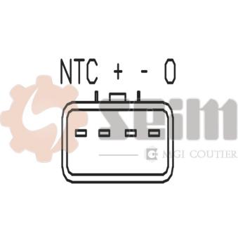 Capteur de pression barométrique, adaptation à l'altitude SEIM MAP83 pour SKODA E-CITIGO 1.0 - 68cv