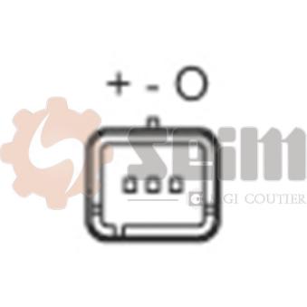 Capteur de pression barométrique, adaptation à l'altitude SEIM MAP87 pour JAGUAR XF 2.2 D - 200cv