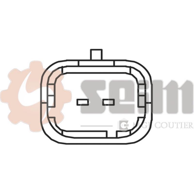 Capteur, température de l'air d'admission SEIM SS81 - Visuel 1