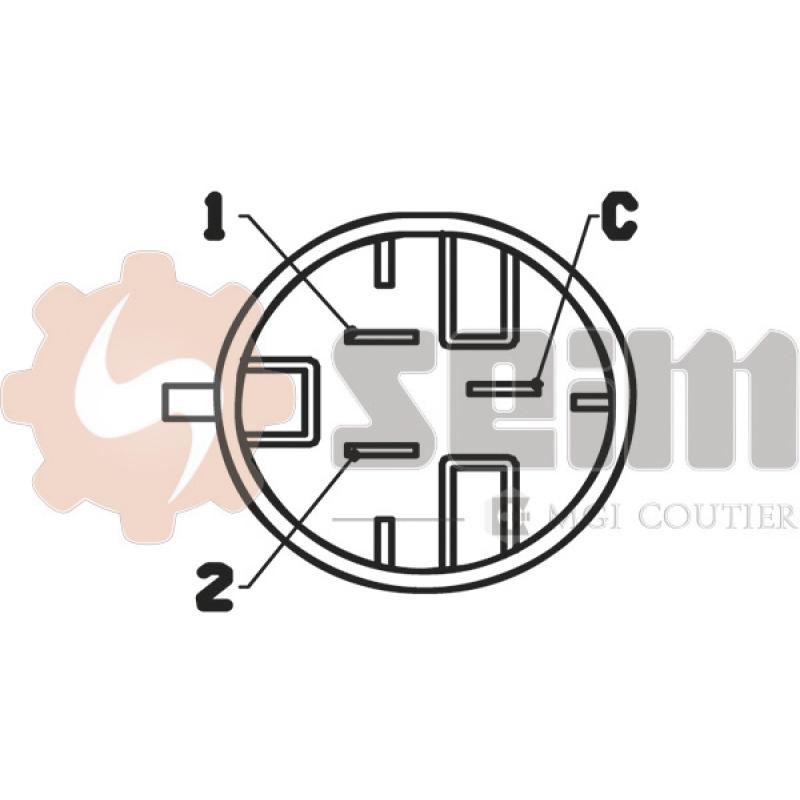 Interrupteur de température, ventilateur de radiateur SEIM TH100 - Visuel 1