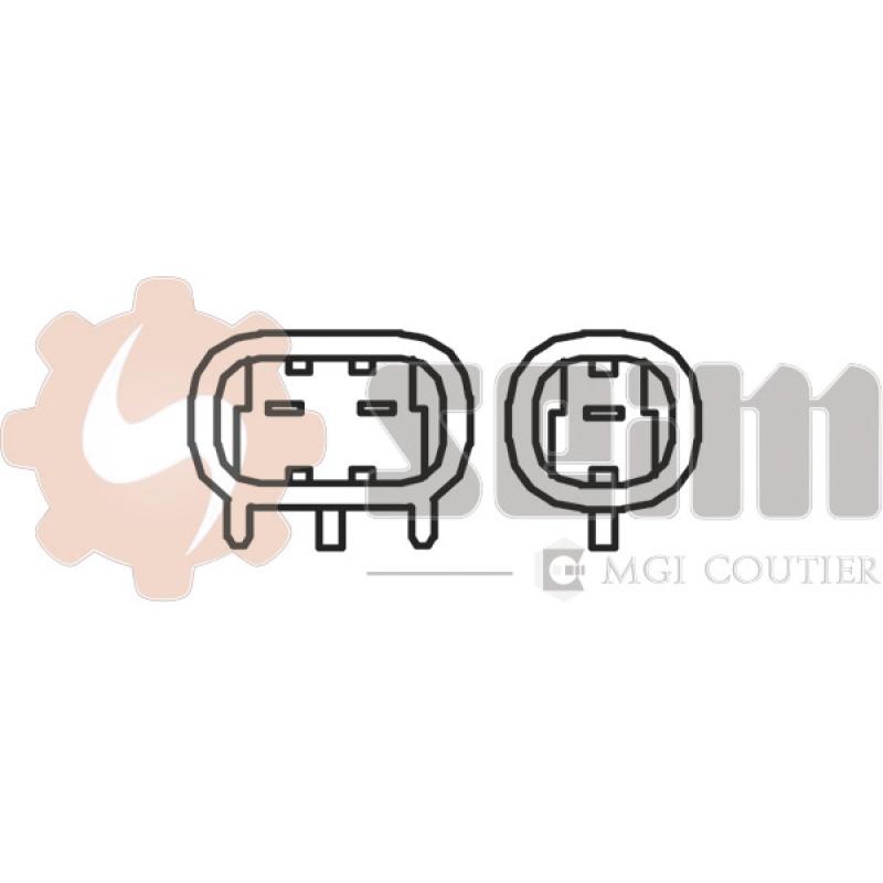 Interrupteur de température, ventilateur de radiateur SEIM TH104 - Visuel 1