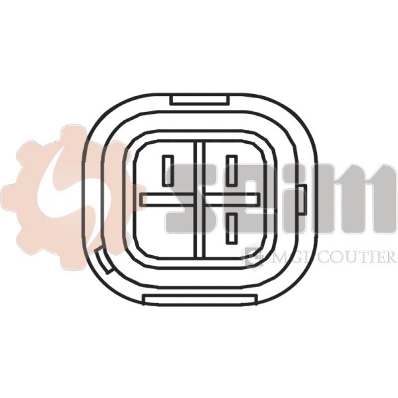Interrupteur de température, ventilateur de radiateur SEIM TH105 - Visuel 1