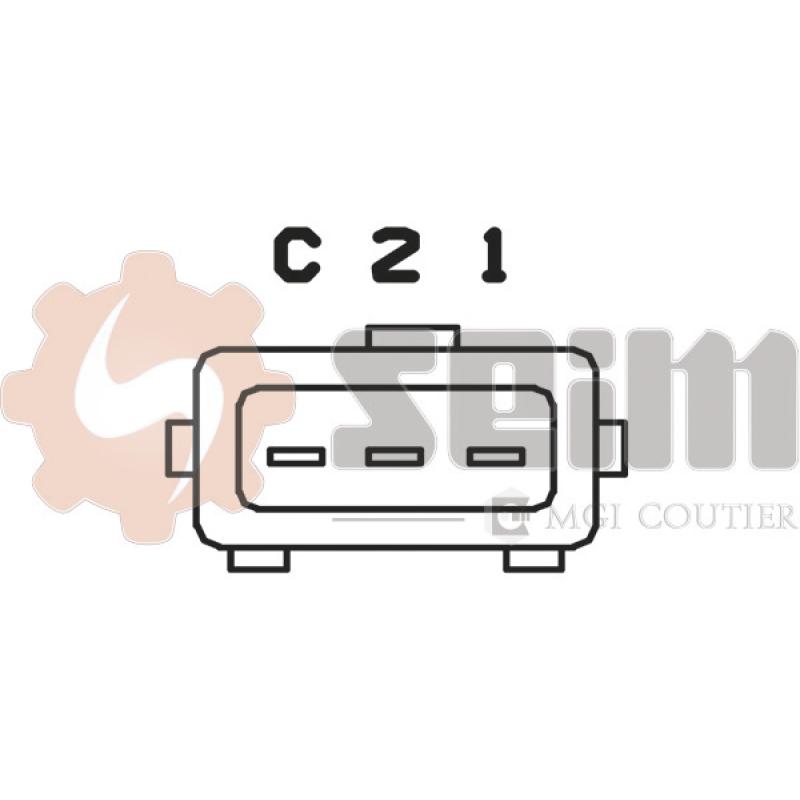 Interrupteur de température, ventilateur de radiateur SEIM TH106 - Visuel 1
