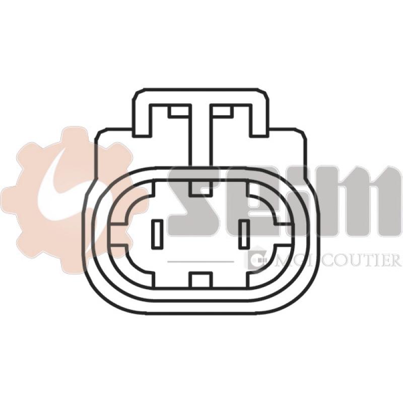 Interrupteur de température, ventilateur de radiateur SEIM TH163 - Visuel 1