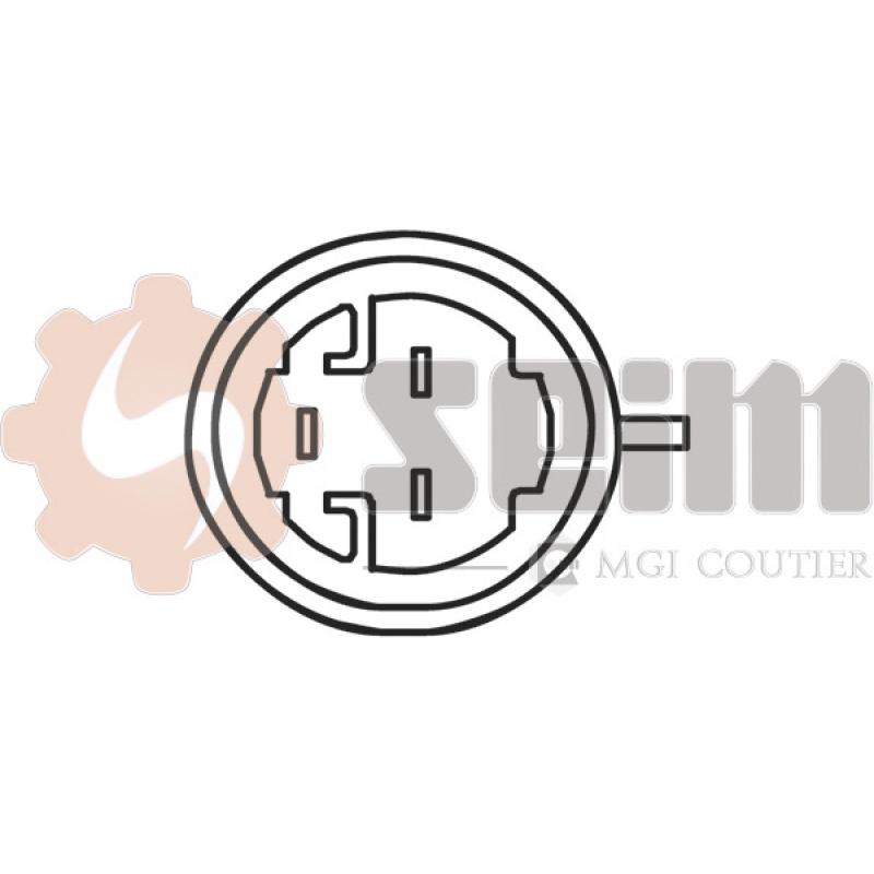 Interrupteur de température, ventilateur de radiateur SEIM TH228 - Visuel 1