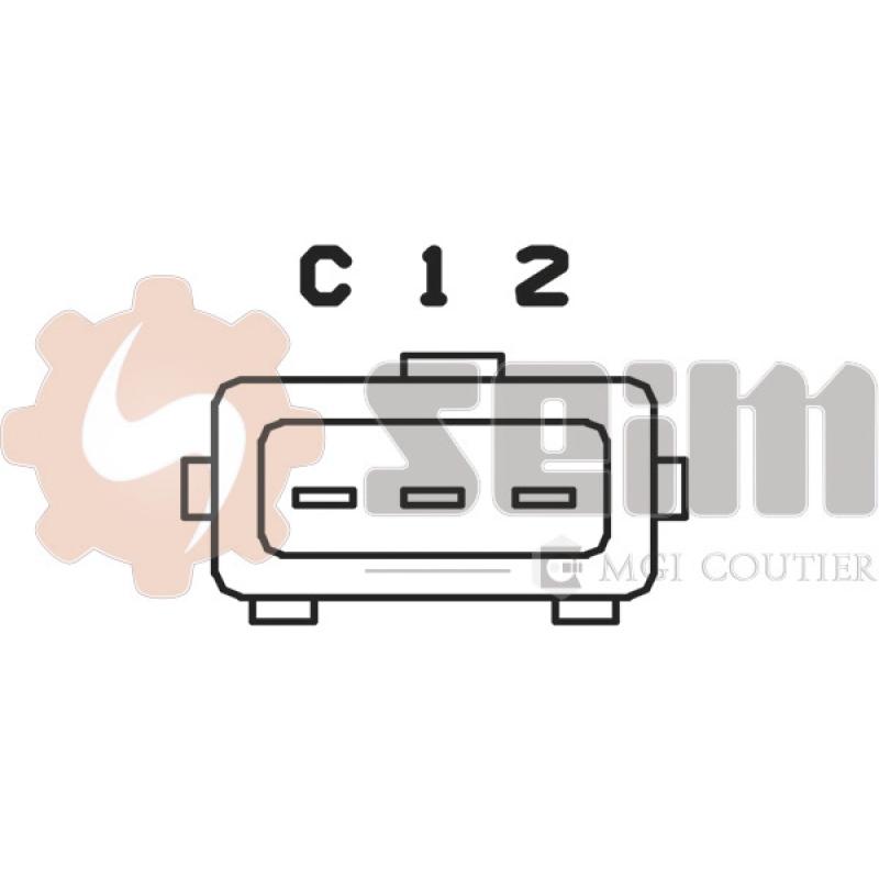 Interrupteur de température, ventilateur de radiateur SEIM TH239 - Visuel 1
