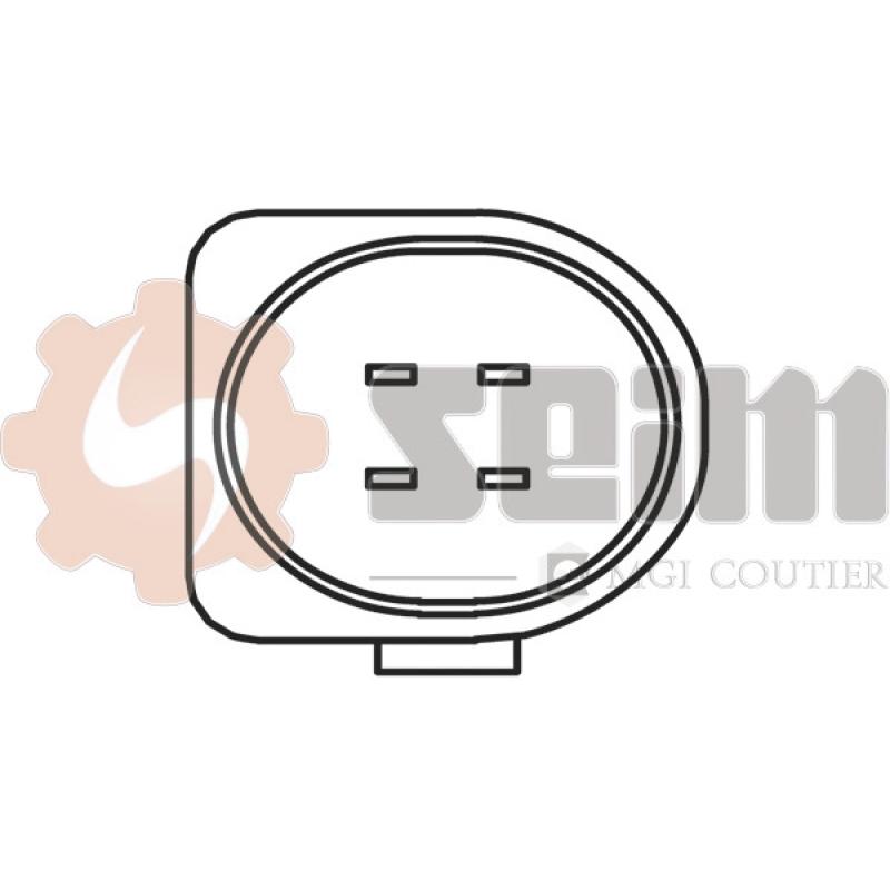 Interrupteur de température, ventilateur de radiateur SEIM TH252 - Visuel 1