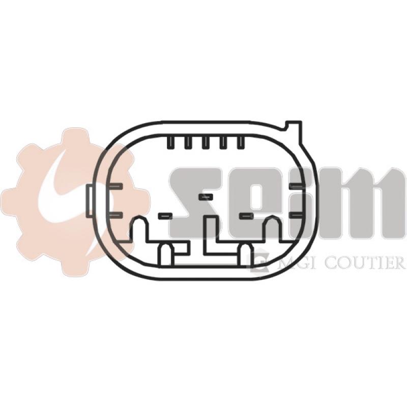 Interrupteur de température, ventilateur de radiateur SEIM TH253 - Visuel 1
