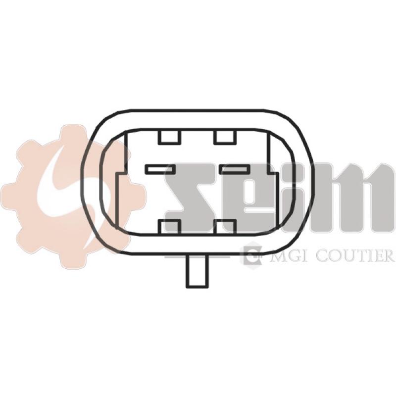 Interrupteur de température, ventilateur de radiateur SEIM TH66 - Visuel 1