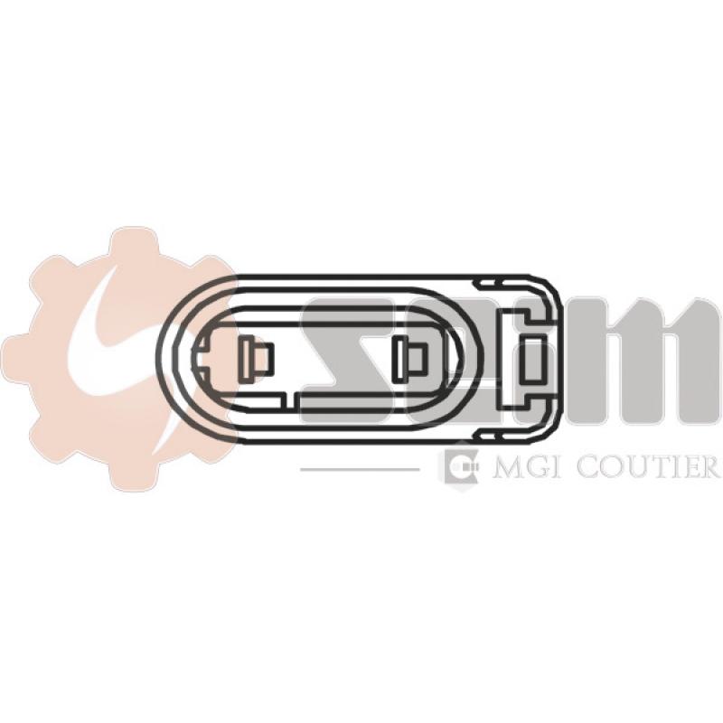 Interrupteur de température, ventilateur de radiateur SEIM TH70 - Visuel 1