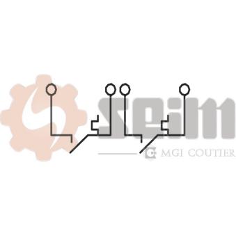 Interrupteur de température, ventilateur de radiateur SEIM [TH93]