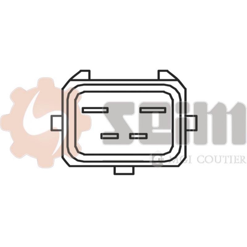 Interrupteur de température, ventilateur de radiateur SEIM TH93 - Visuel 1