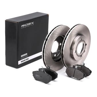 Kit de disques et plaquettes avant RIDEX [3405B0097]