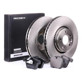 Kit de disques et plaquettes avant RIDEX [3405B0170]