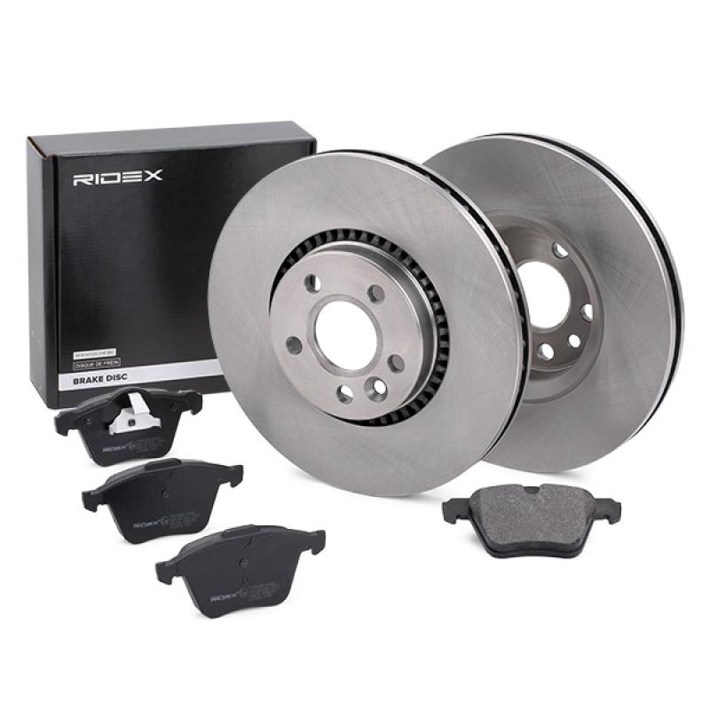 Kit de disques et plaquettes avant RIDEX 3405B0170 - Visuel 1