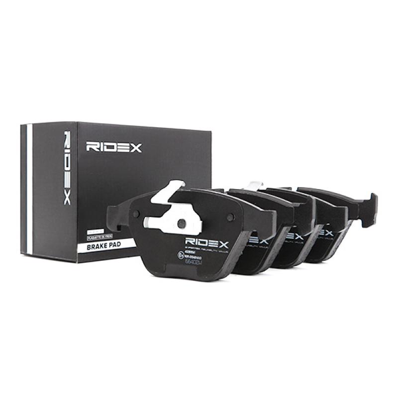 Jeu de 4 plaquettes de frein avant RIDEX 402B0061 - Visuel 2