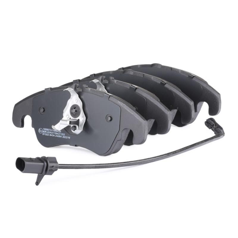 Jeu de 4 plaquettes de frein avant RIDEX 402B0301 - Visuel 2