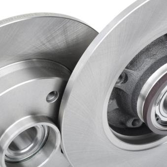 Jeu de 2 disques de frein arrière RIDEX OEM 424932