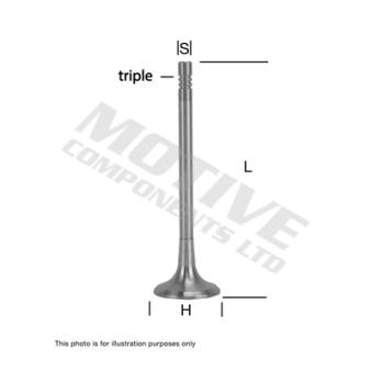 Distributeur, volet gaz d'échappement MOTIVE EV9467