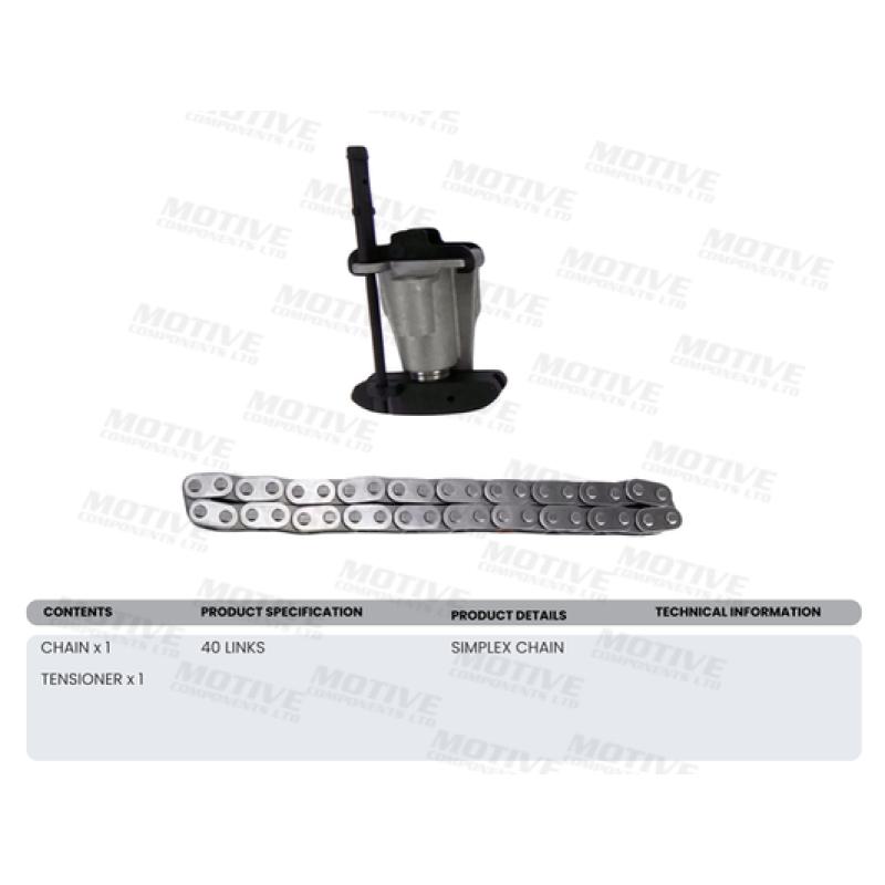Kit de distribution par chaîne MOTIVE TCK226 - Visuel 1