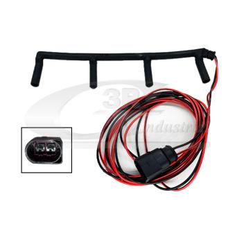 Kit réparation de câble, bougie de préchauffage 3RG 30712 pour SKODA FABIA 1.9 TDI - 100cv Kit réparation de câble, bougie de préchauffage 3RG 30712 pour SKODA FABIA 1.9 TDI - 100cv
