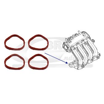 Joint d'étanchéité, collecteur d'admission 3RG [36203]