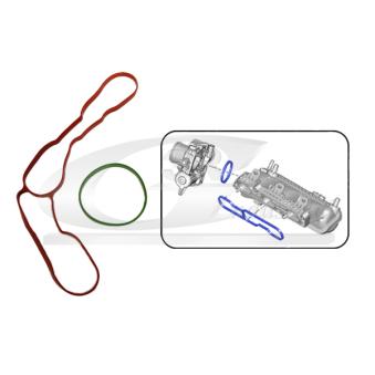 Joint d'étanchéité, collecteur d'admission 3RG 36209 pour SMART CABRIO 1.2 - 110cv