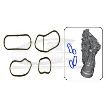 Kit de joints, radiateur d'huile 3RG [76106]