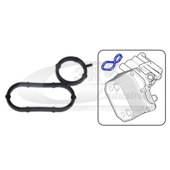 Joint, radiateur d'huile 3RG 76204 pour FORD TRANSIT 2.2 TDCi - 125cv