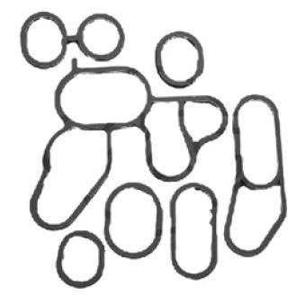 Kit de joints, radiateur d'huile 3RG [76402]